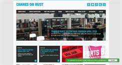 Desktop Screenshot of cannes-or-bust.com